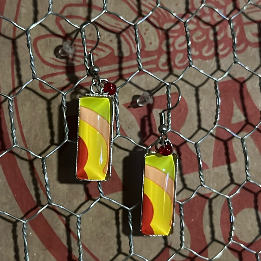 Trader Joe’s rectangular earrings